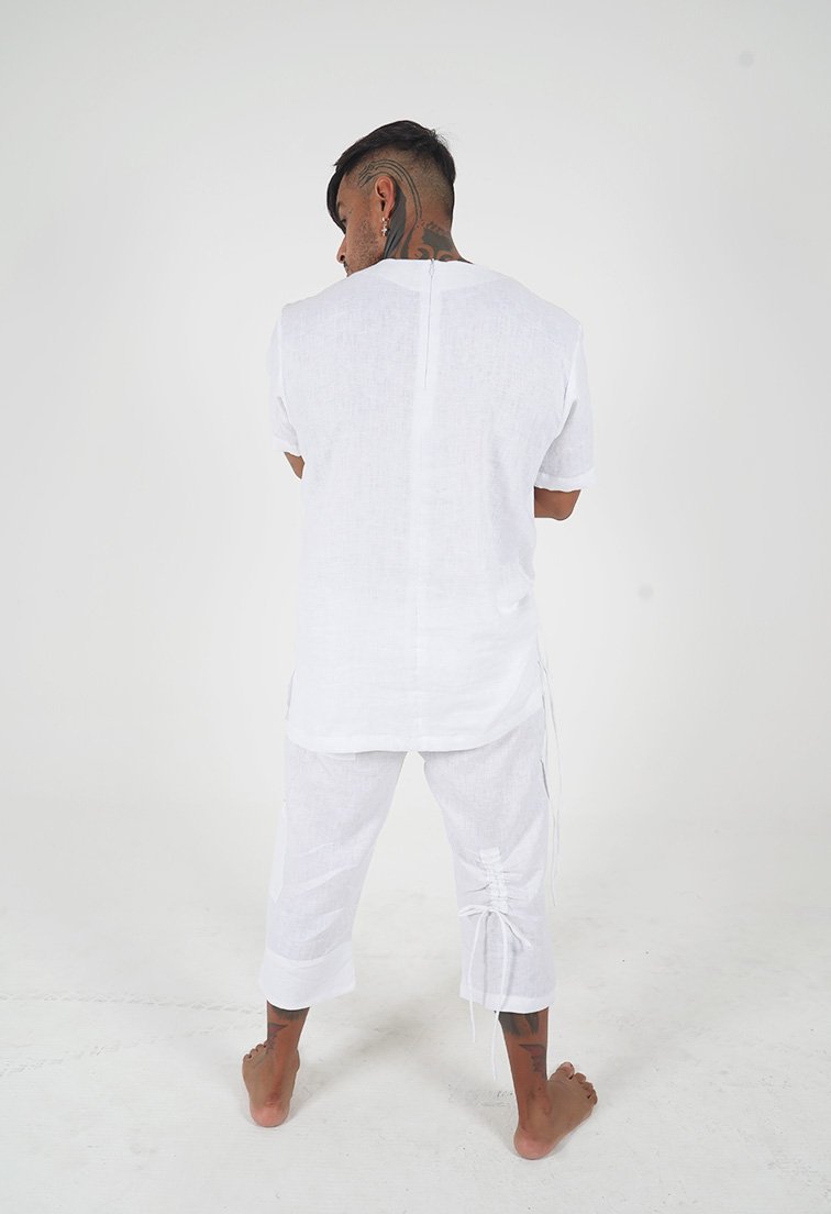 Onessimus White Short Sleeve  - DANIEL PHILIP